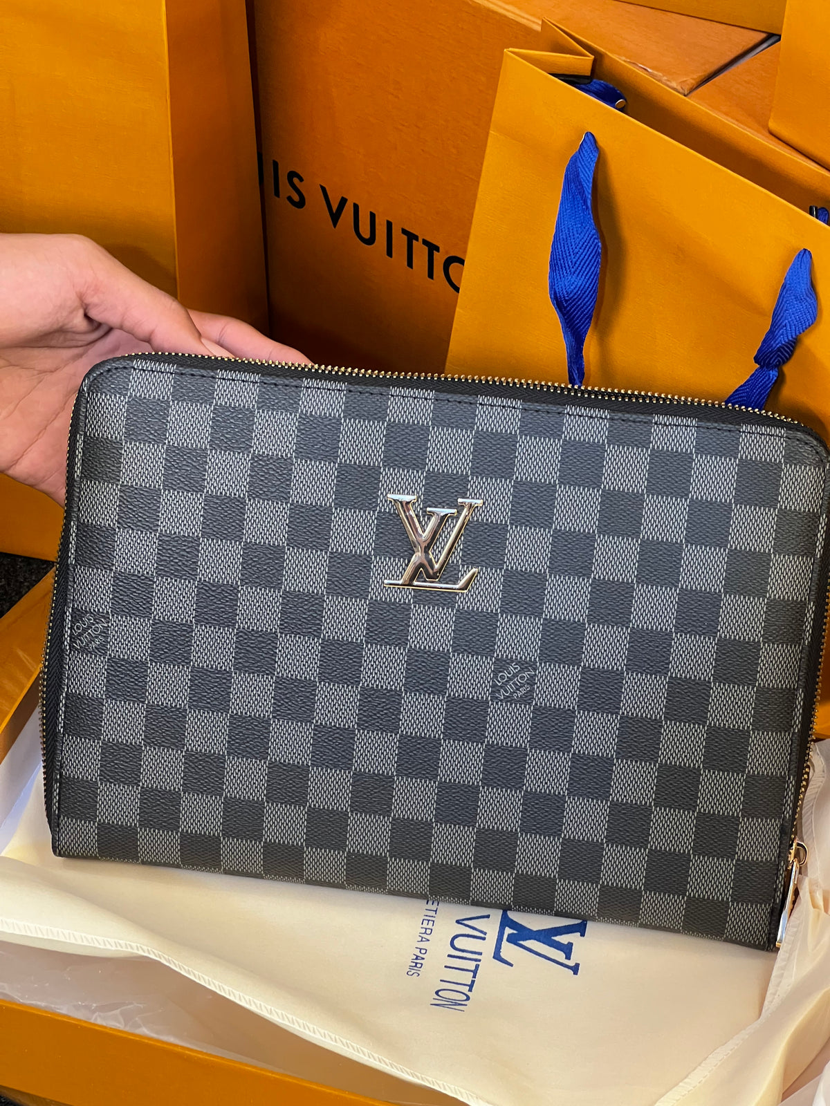 LOUIS VUITTON BAG WITH BOX