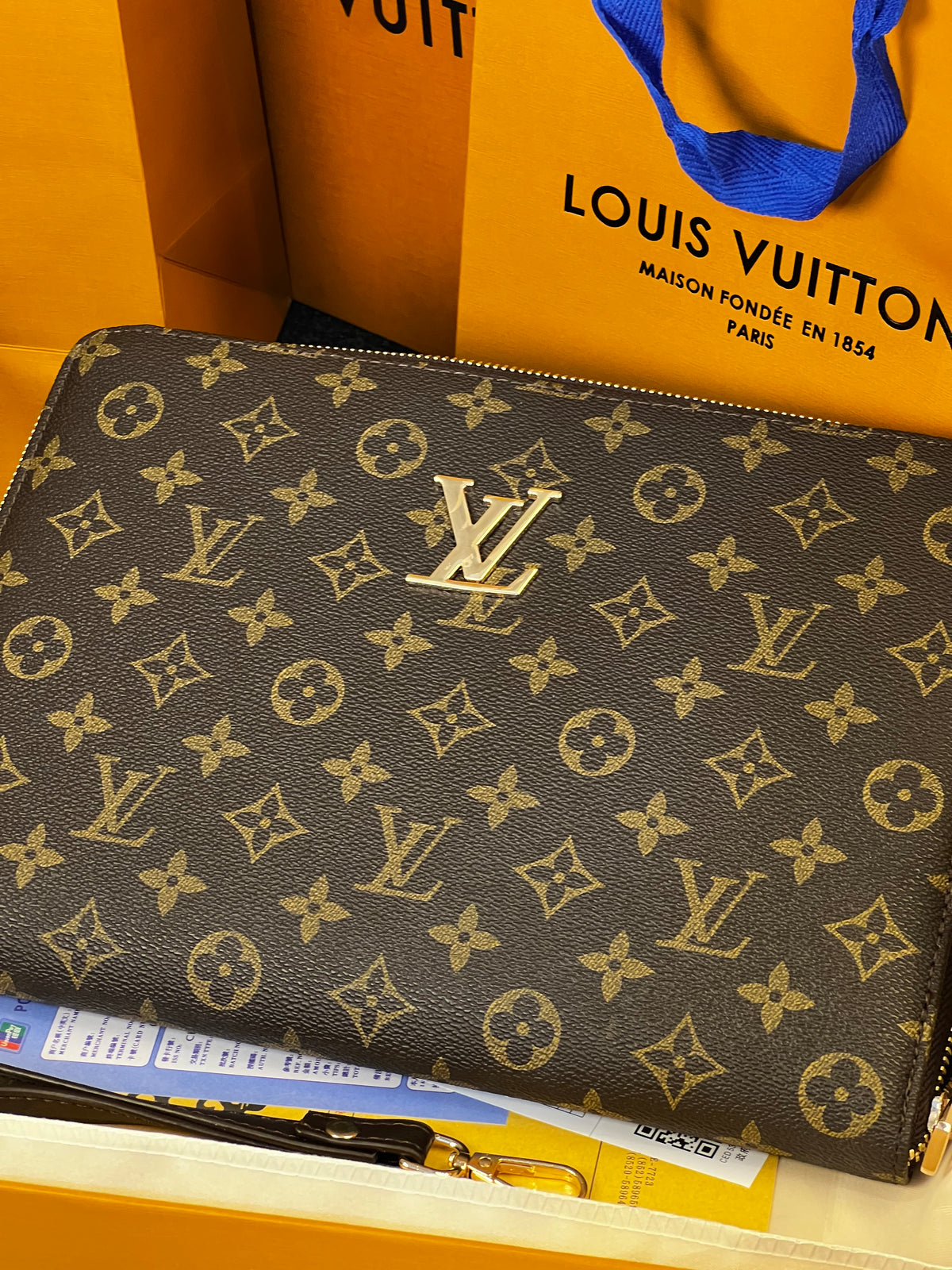 LOUIS VUITTON BAG WITH BOX