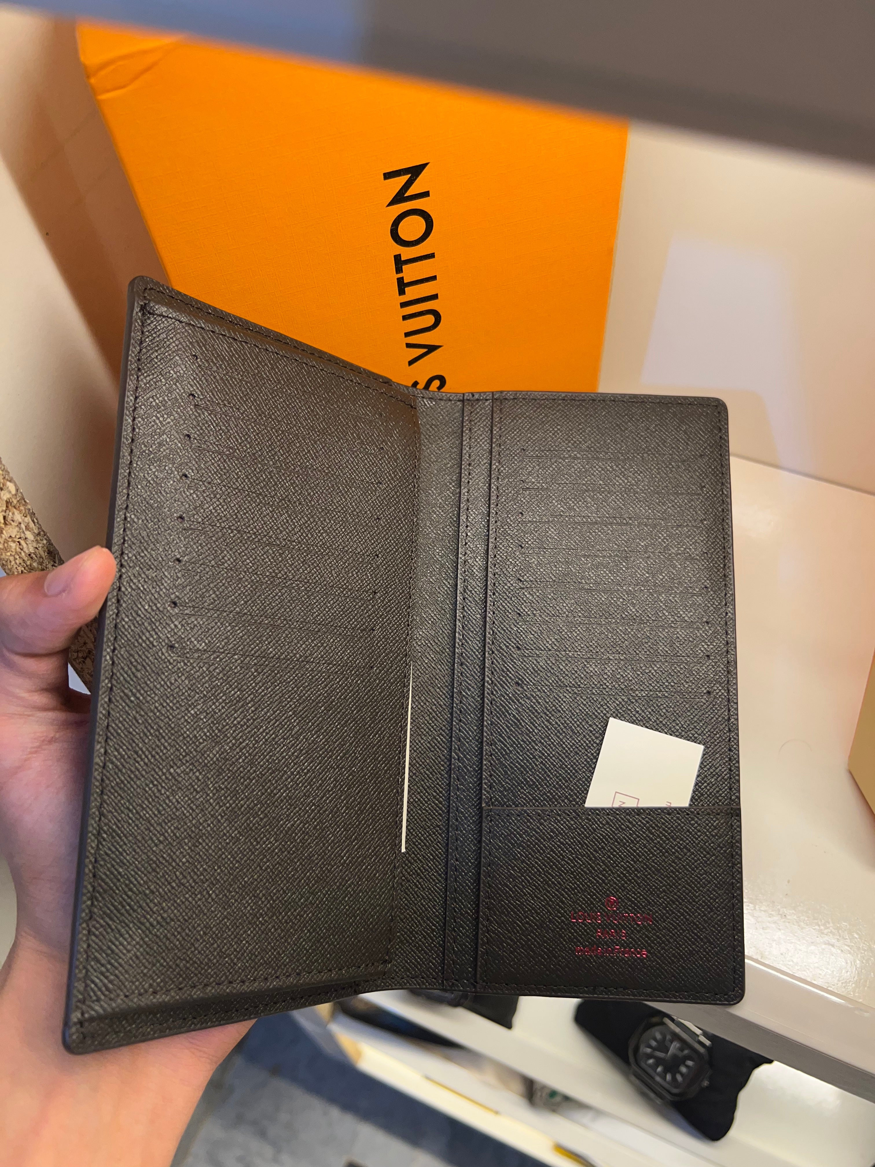 LV LONG WALLET BROWN