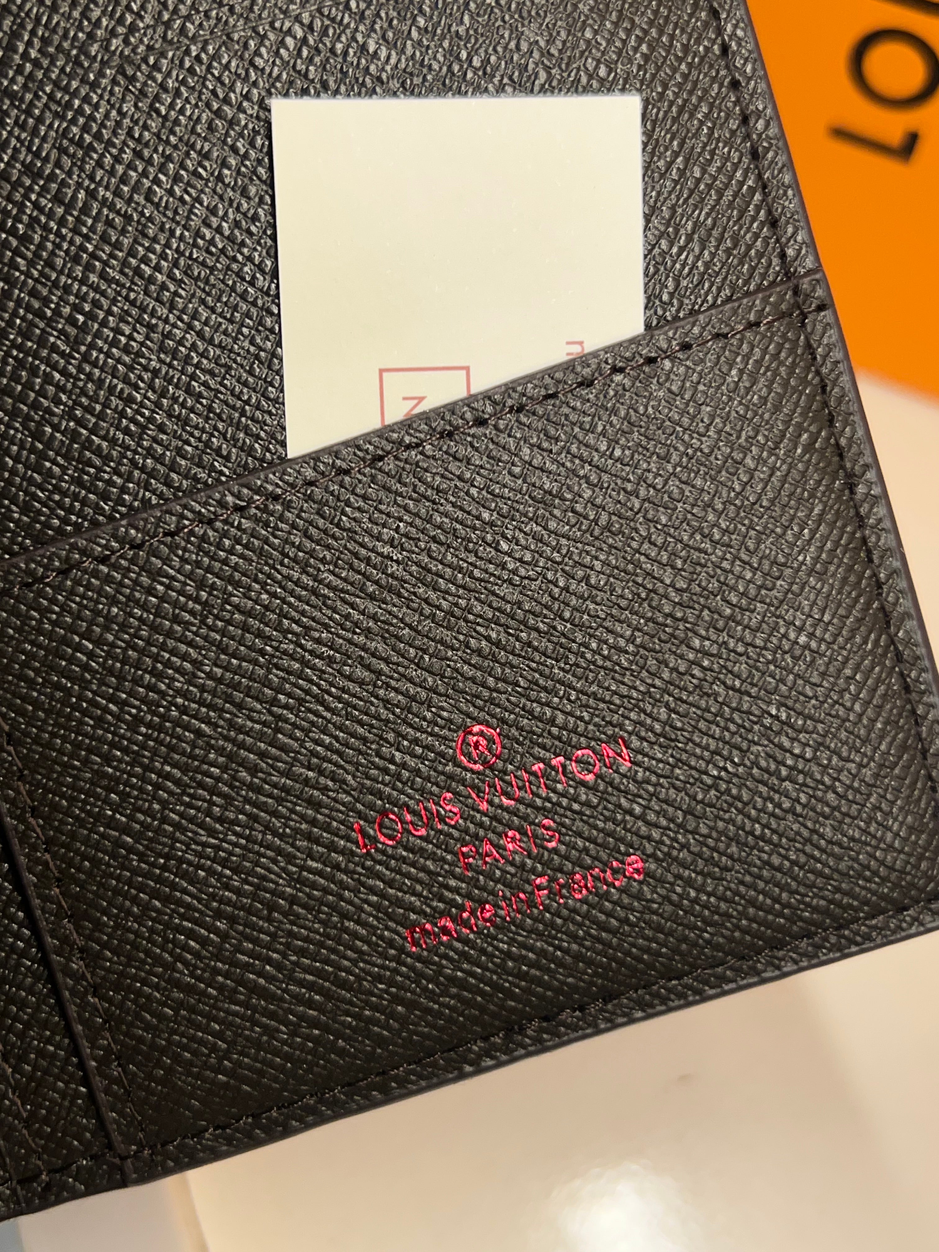 LV LONG WALLET BROWN