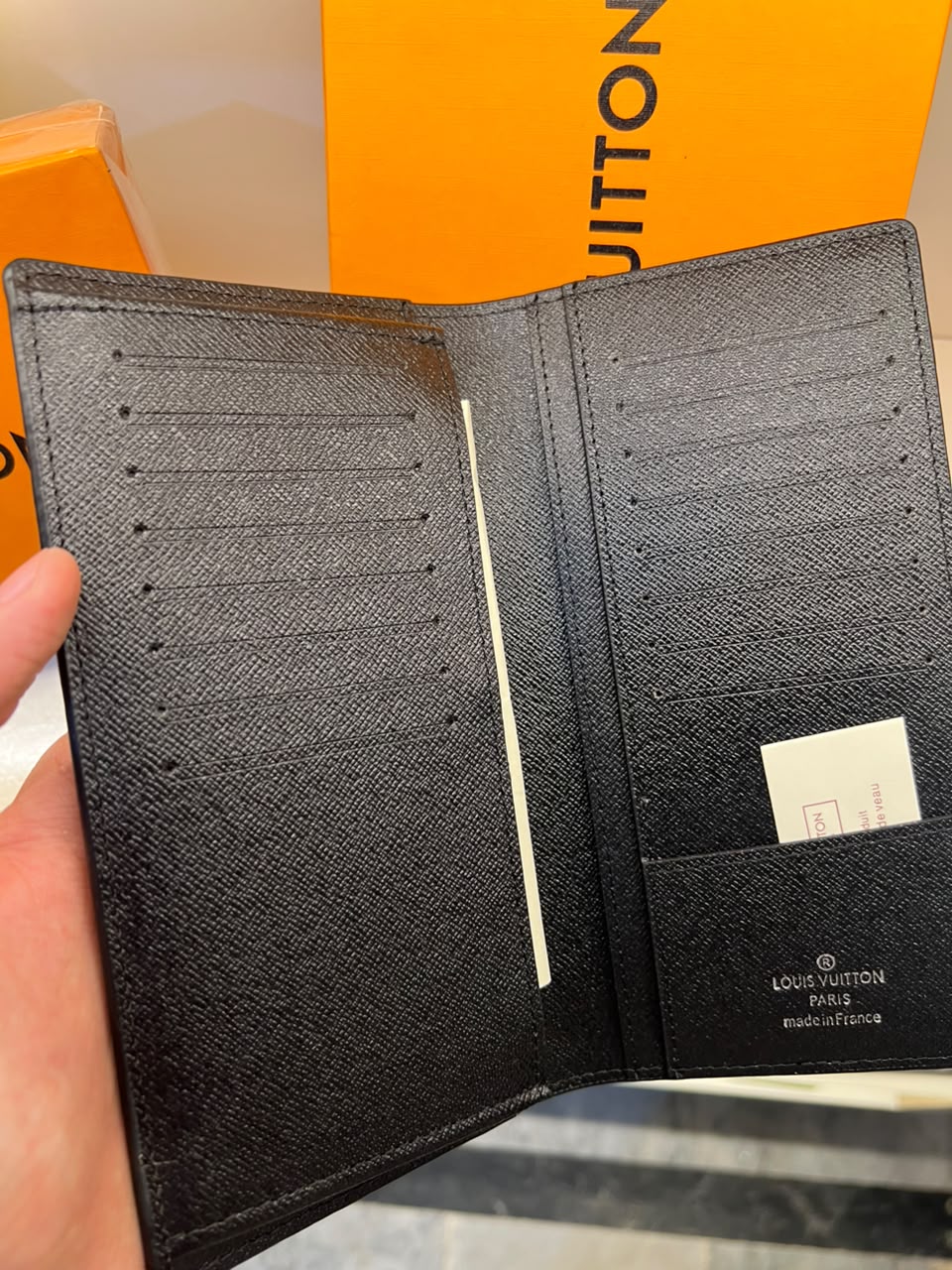 LV Premium Long Wallet (RIBBED)